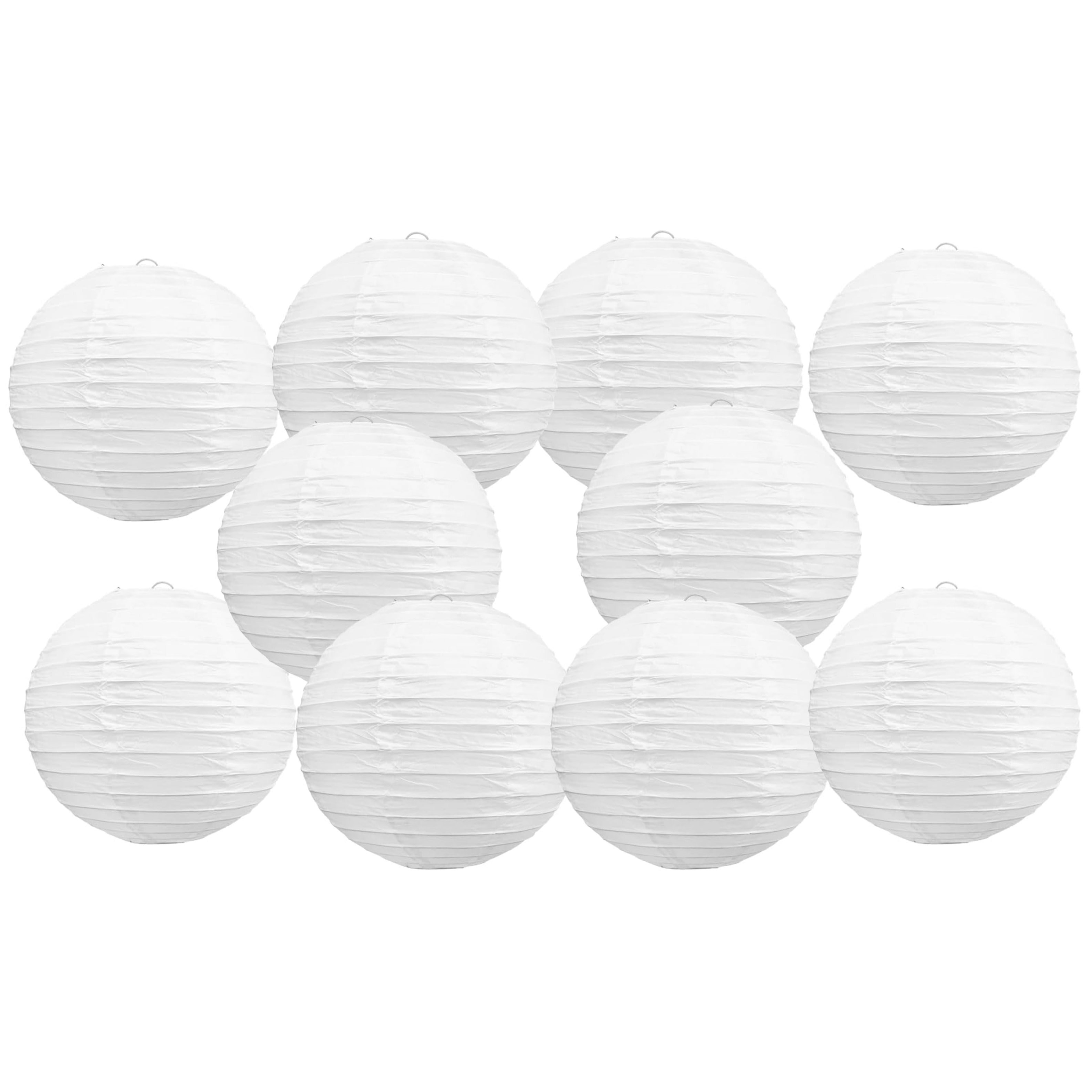 Temu – TEMU 16 Inch (40 Cm) Paper Lanterns – Ribbed Round Chinese Lanterns Choose From Set Of 1 Or Set Of 3