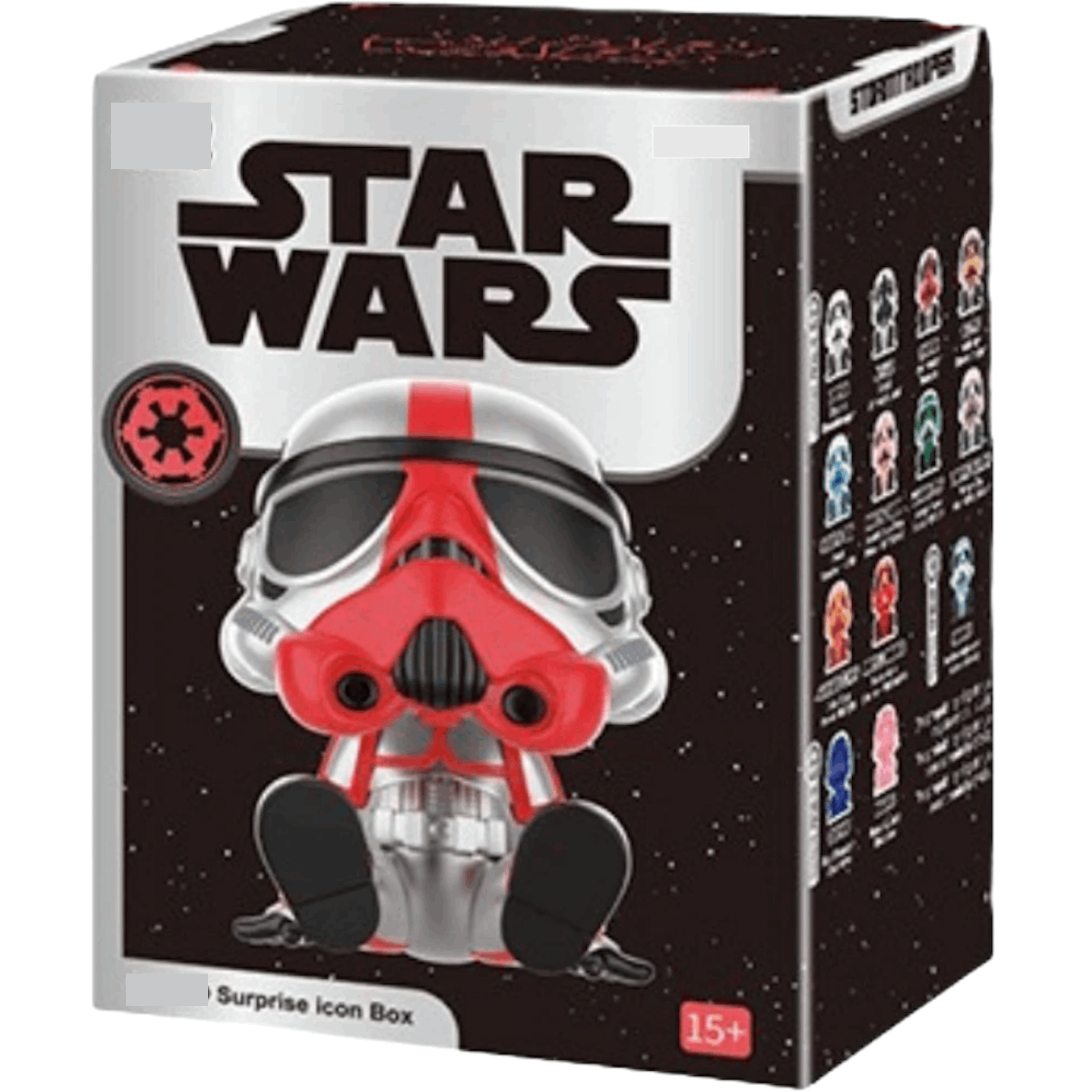 TEMU Star Stormtrooper Legion Icon Mini Figure Blind Box 1pc - Collectible Display Desktop Ornament
