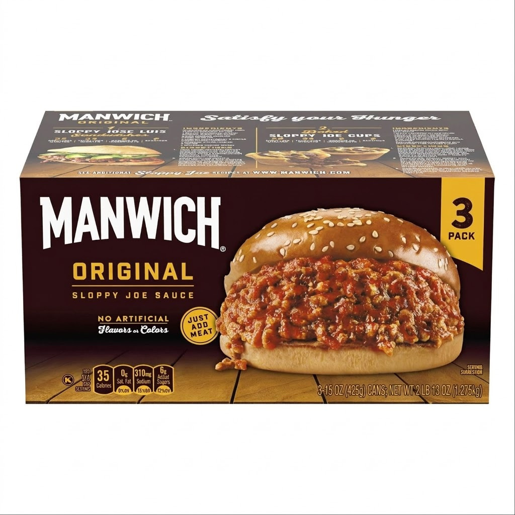 TEMU Sloppy Joe Sauce, 15 Oz Cans (pack Of 3) – Classic Tangy & Savory Sandwich Sauce, Quick And Easy Family Meal Starter