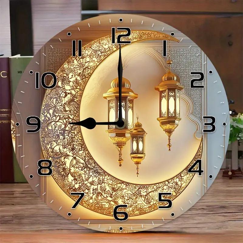 TEMU 1 Piece 9.8in9.8in Clock Battery Operated (batteries Not Included) Silent For Living Room Bedroom Kitchen School Classroom Ideal Gift Wall Decor