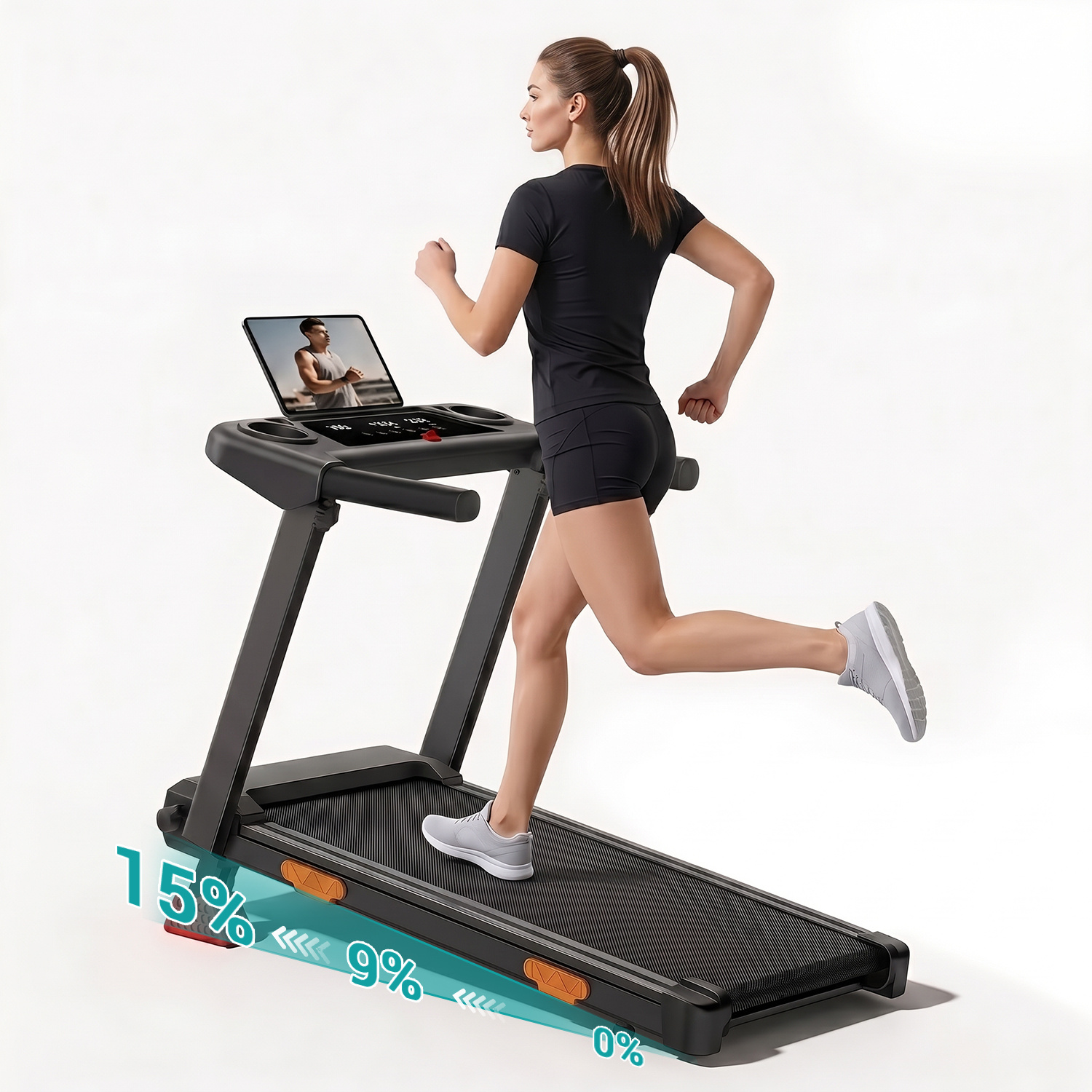 foldable treadmill sold on Temu United States