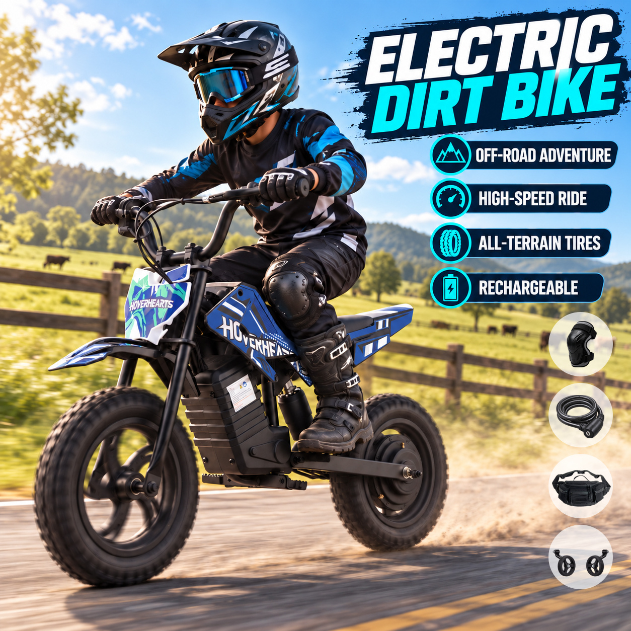 electric motorcycle sold on Temu United States