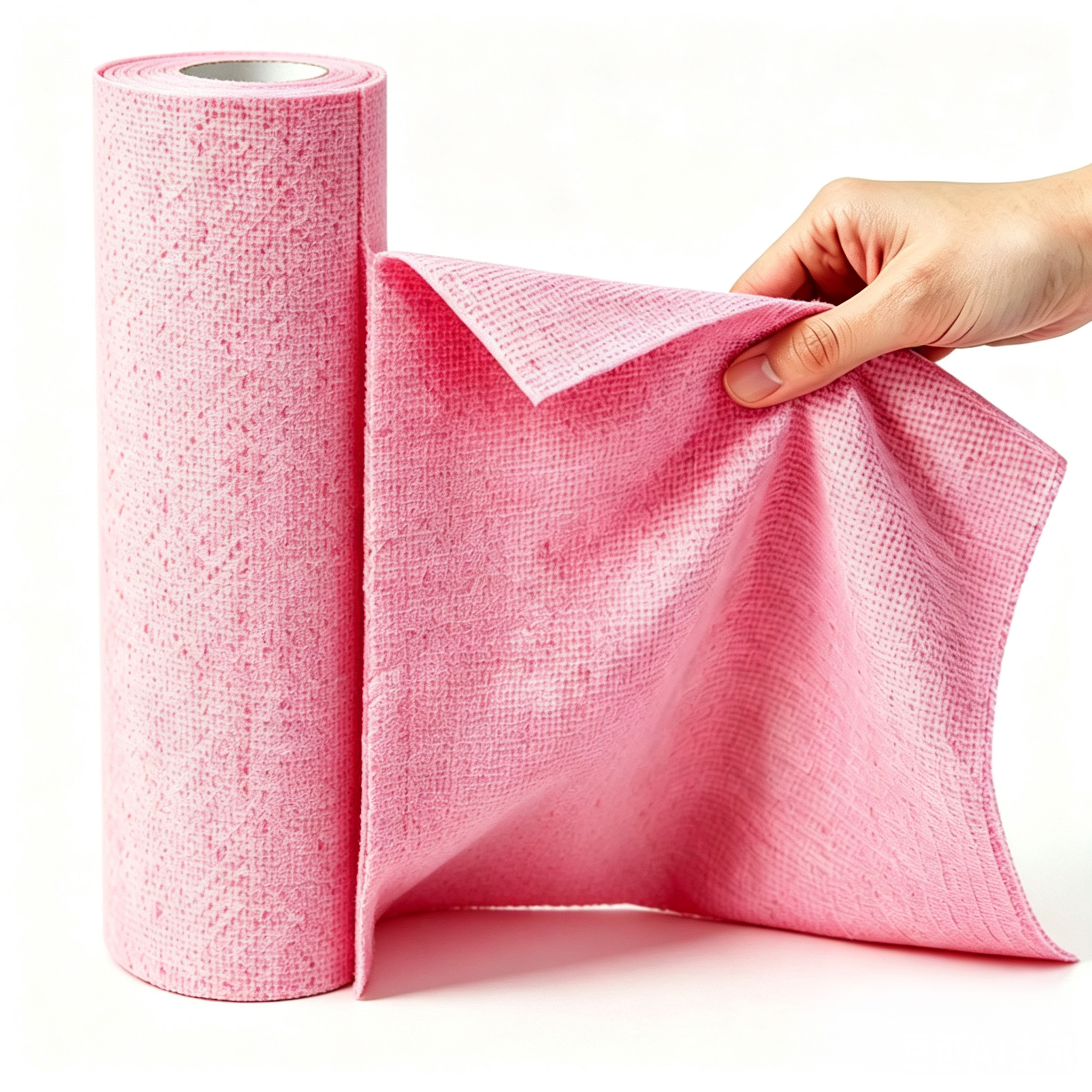TEMU 18-sheet Reusable Cleaning Cloths, Household Kitchen Towels, Car Cleaning Cloths, Microfiber Roller Wipes, Dishwasher Replacement Cloths,