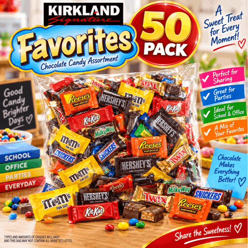 item picture 50 pack assorted chocolate candy favorites s s trick or treat halloween candy