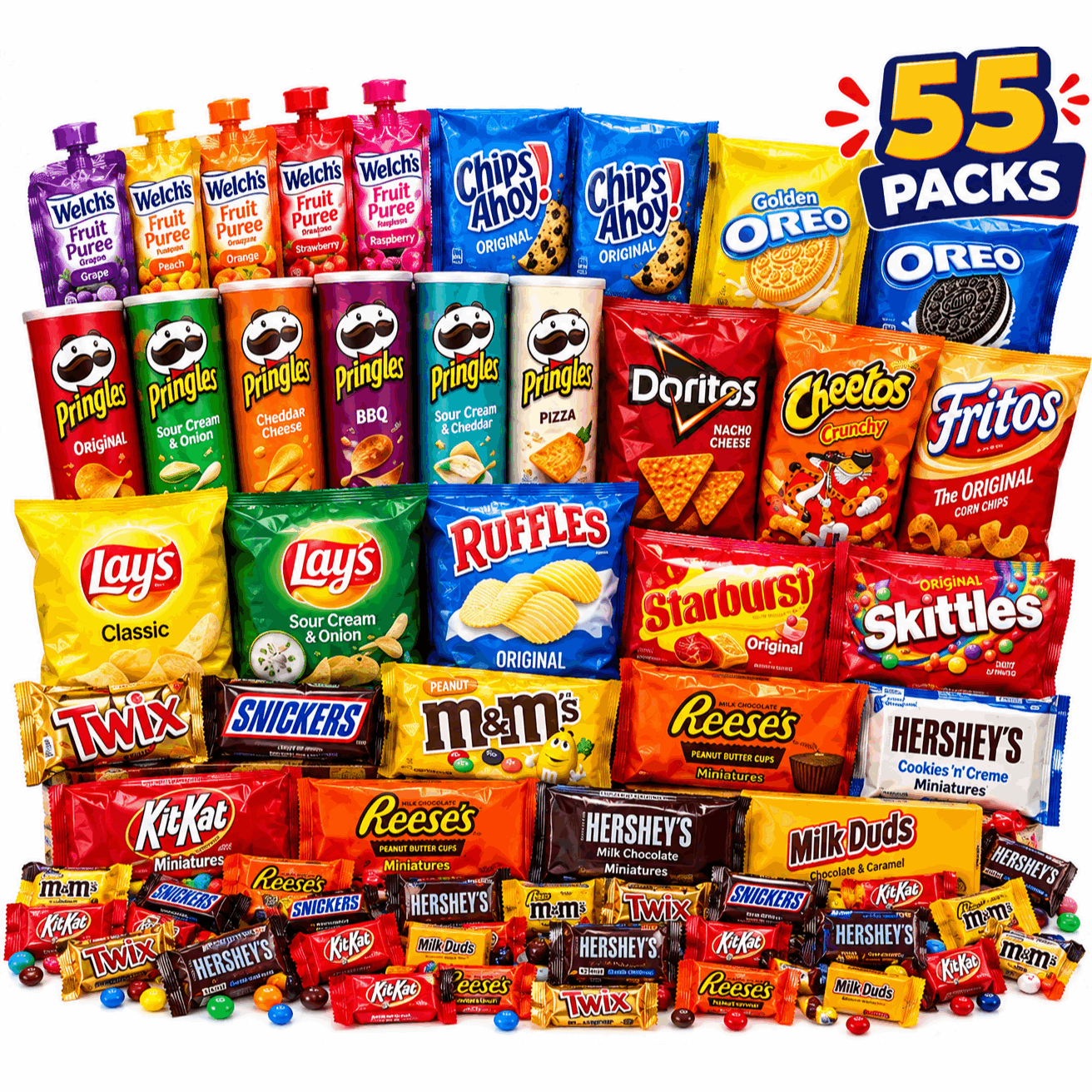 candy and snacks sold on Temu United States