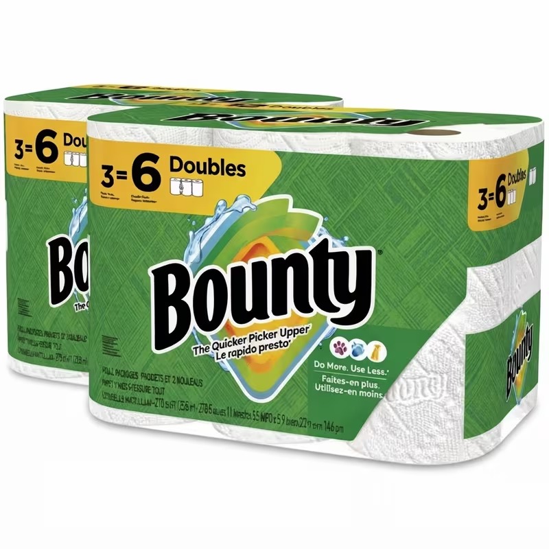 TEMU (pack Of 2) -a-size White, Double Rolls Six/108 Sheets Per Roll Sold Case Of 1.2 Is = To 6 Rolls