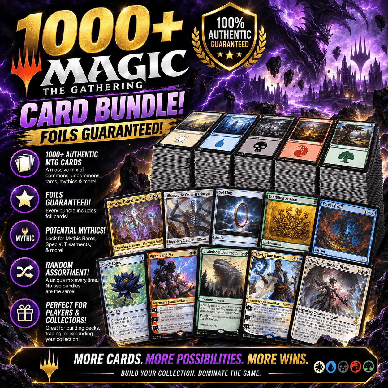 mtg cards sold on Temu United States