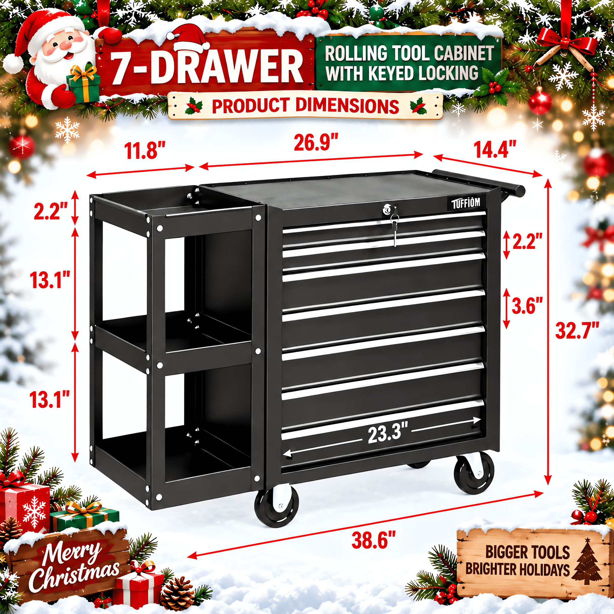 rolling tool boxes sold on Temu United States
