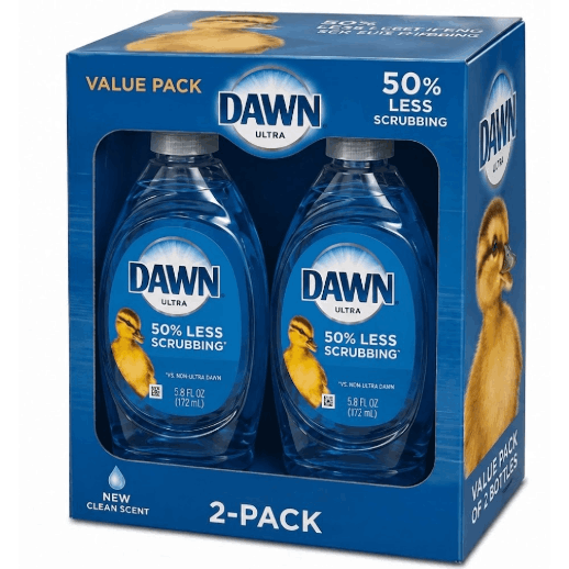 TEMU Bulk Dishwashing Liquid Bundle == (-packs Of 5.8 Oz Bottles Min 111111) | Clean Long Lasting Scent, 70% Less Scrubbing