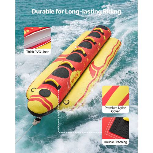 towable tubes for boating 5 inflatable boat tubes and towables 850 lbs capacity tube for boat to pull with full nylon cover padded grip handles