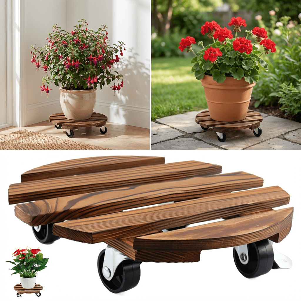 6 plastic plant pots 10pk Self-Watering Easy Care 6 Planter Pots By HC Companies