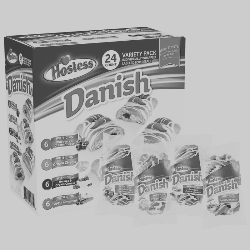 TEMU Hostess Variety Pack Danish, 2.75 Oz., 24 Pk.