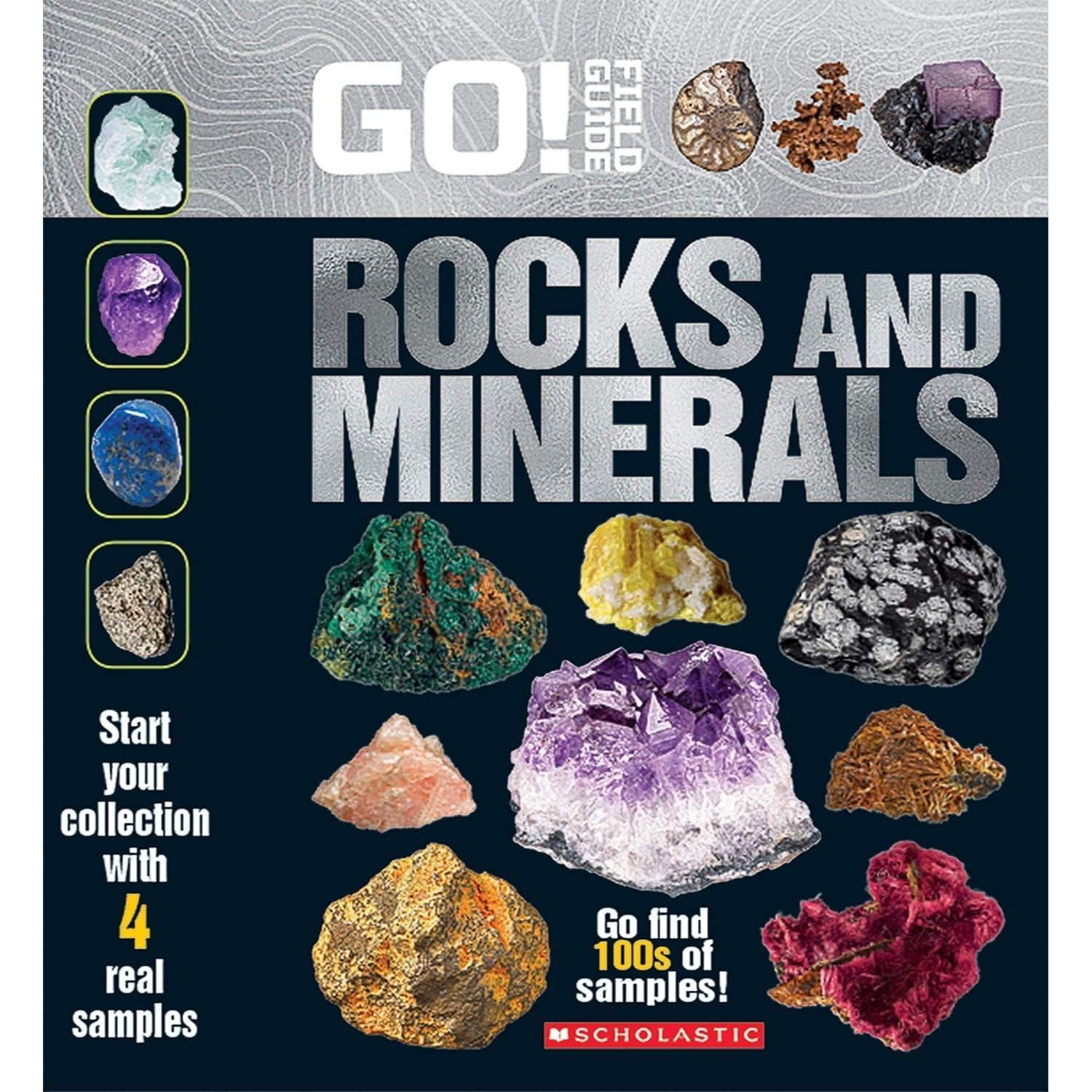 TEMU Go! Field Guide: Rocks And Minerals [with Stones] (children's Book)
