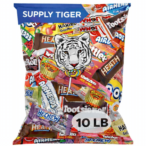 item picture supply tiger chocolate candy bundle with mixed individually wrapped treats fun and mini sized chocolate and candy for parties stocking stuffers of sweet treats and everyday