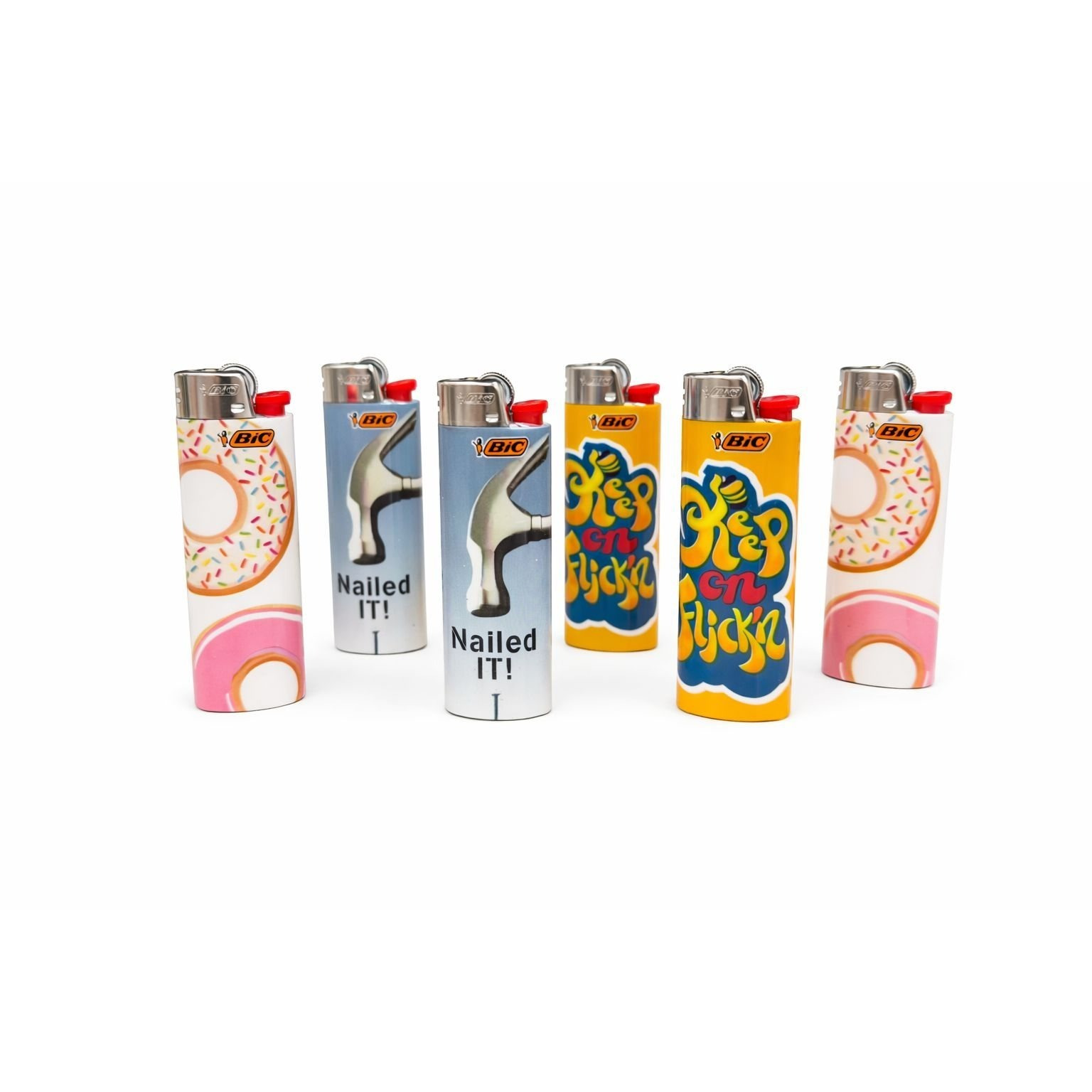 TEMU Bic Lighter With Art Design Pack Of 6