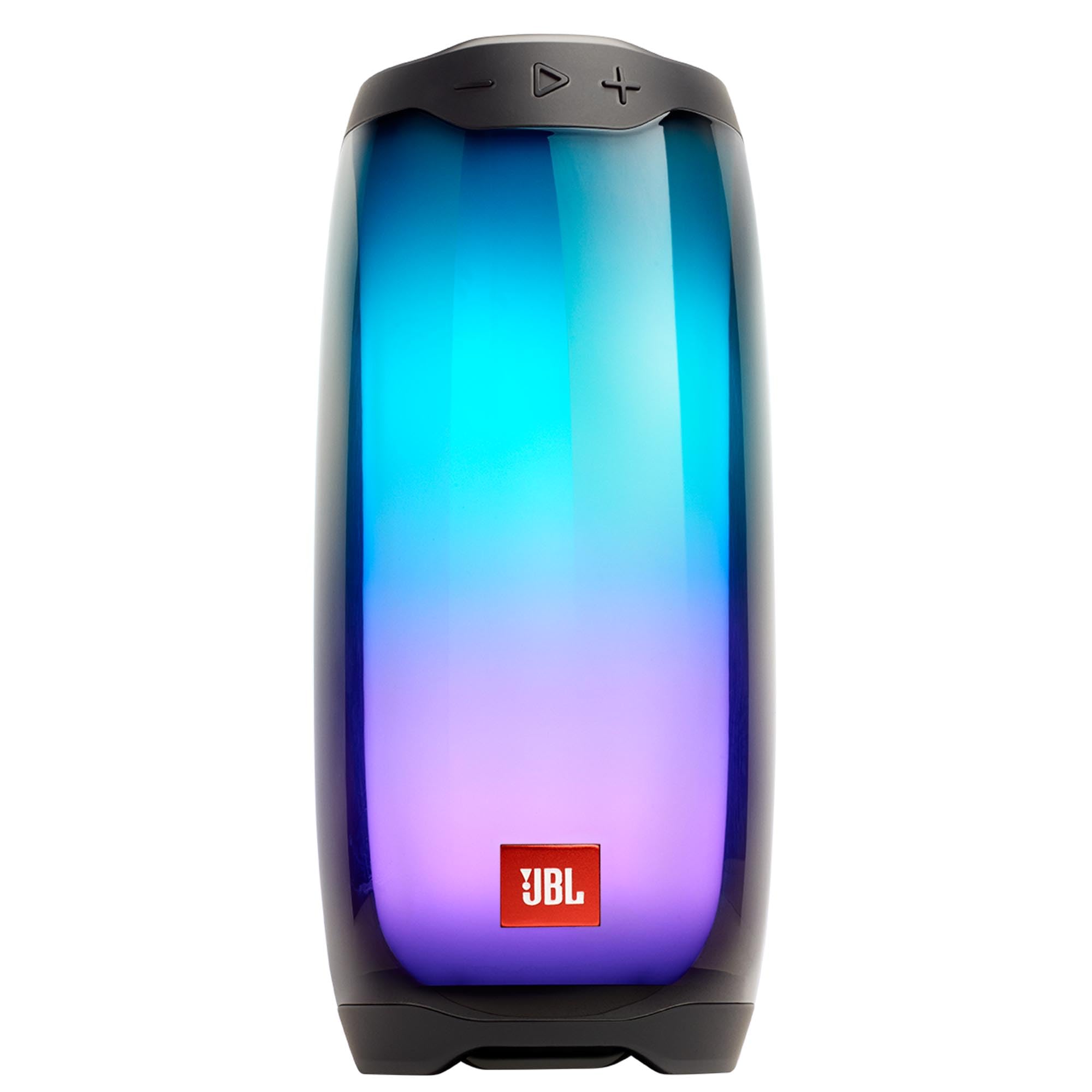 4 - Waterproof Portable Bluetooth Speaker With Light Show - Black