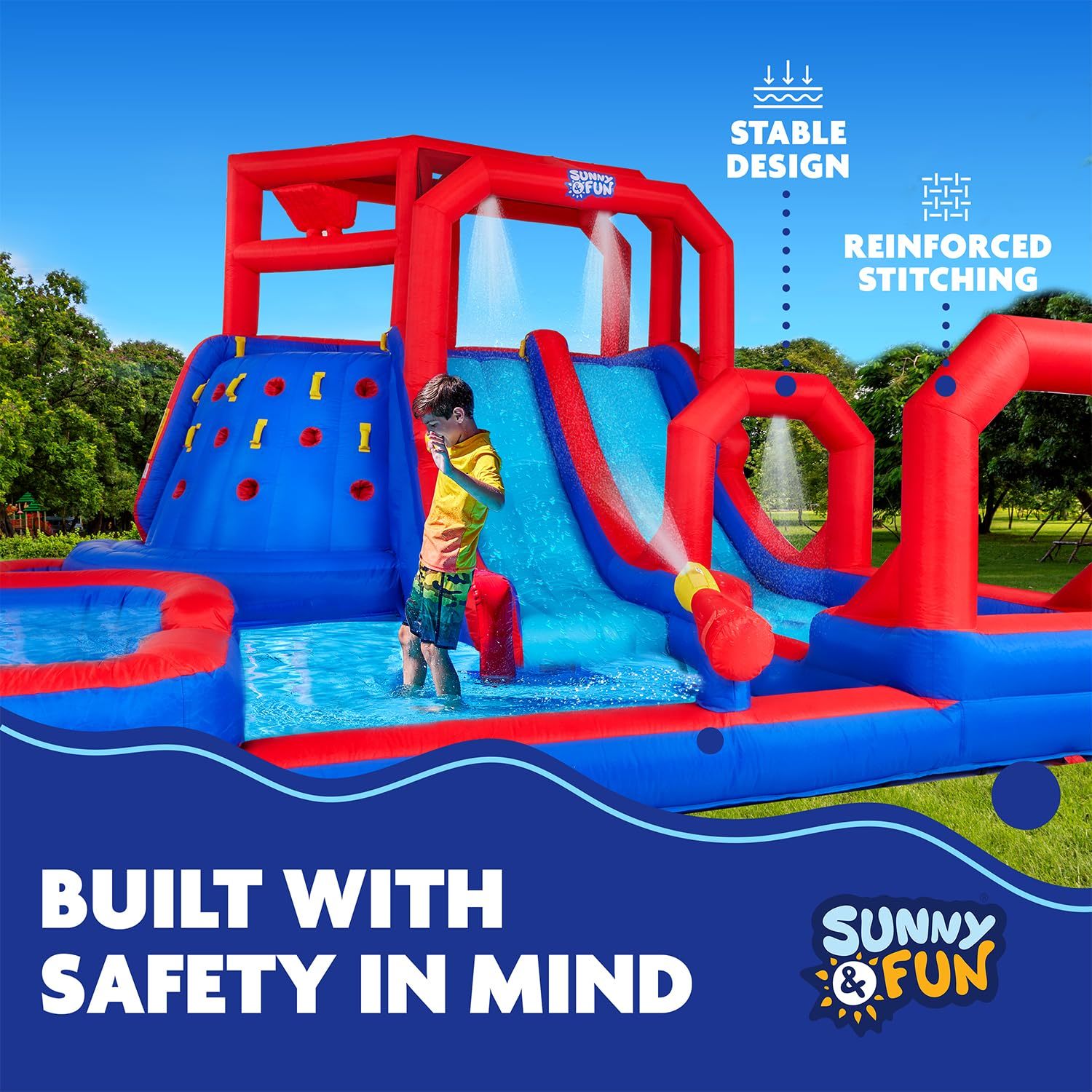 inflatable water slide banzai sun n splash
