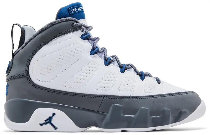 Nike Air Jordan 9 Retro Flint Grey French Blue (2026) HV4574-100 GS Sneaker New