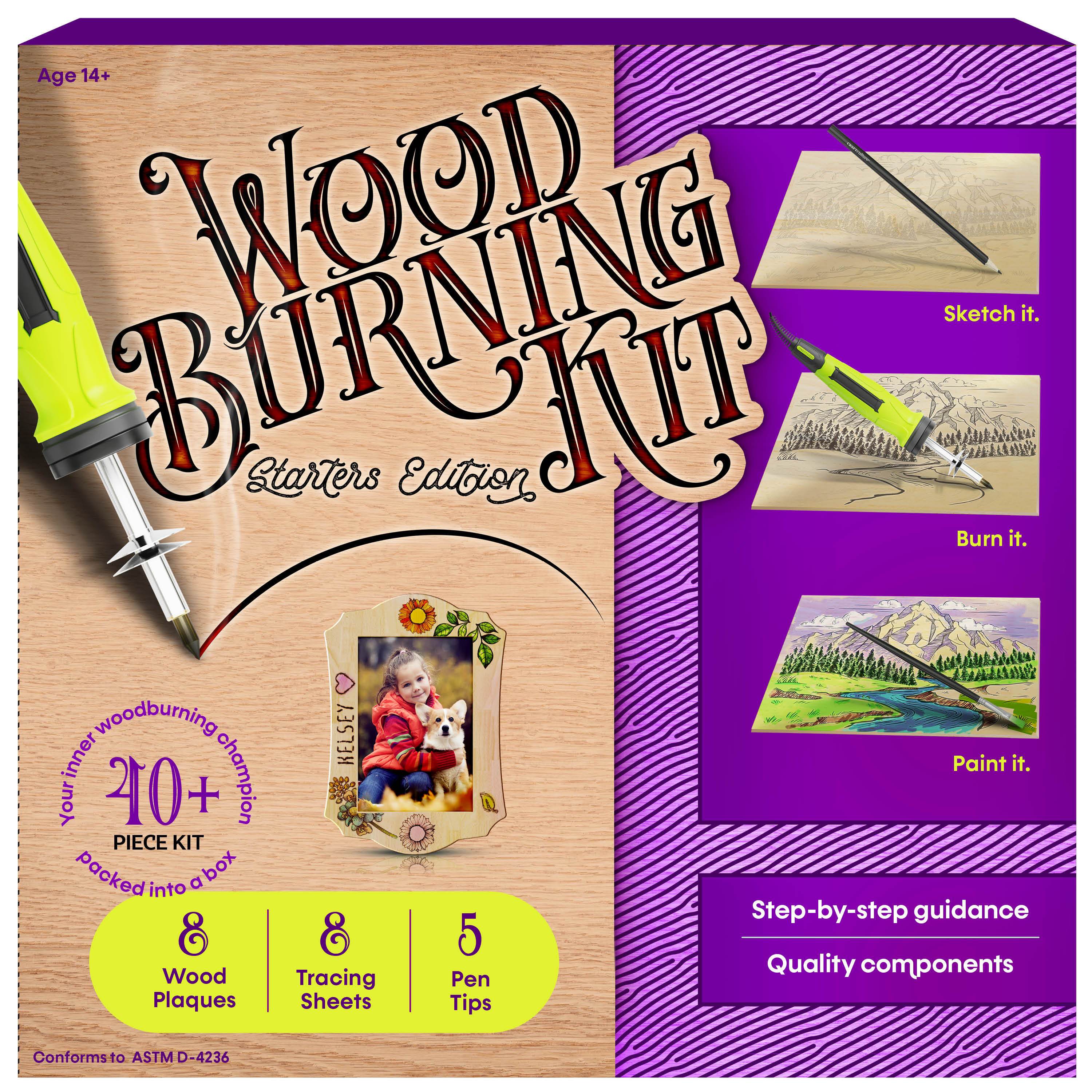 wood burning kit sold on Temu United States