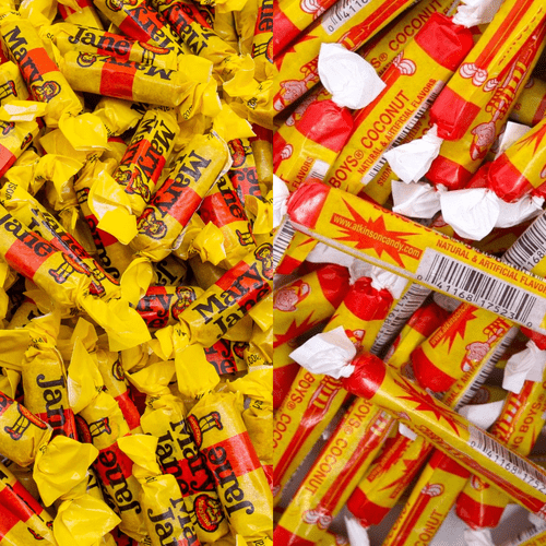 coconut 1 lb individually wrapped coconut peanut bulk classic candy for parties snacks