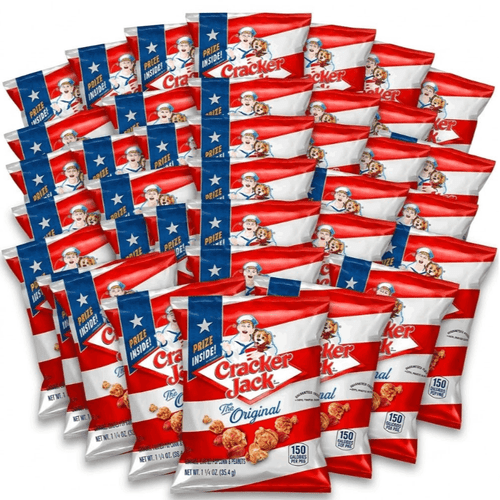2 pack caramel coated popcorn and snack packs popcorn mixed with crunchy individually wrapped snack bags for parties office snacks treats total 30 packs 1 25 oz each