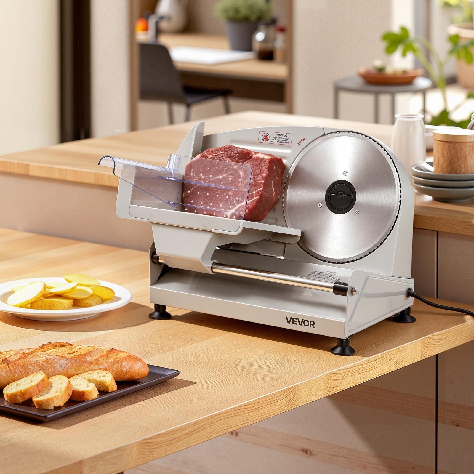 VEVOR Meat Slicer, 7.5