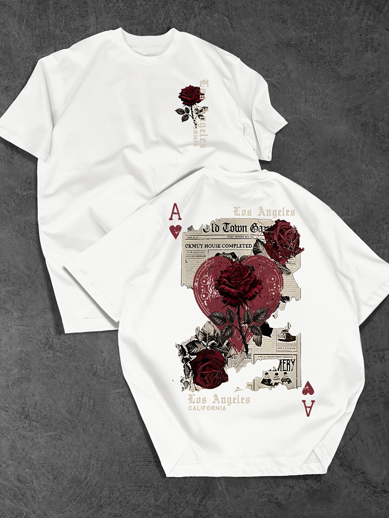 mens t shirts oversized sold on Temu United States