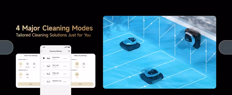 z1 pro cordless robotic pool cleaner lifi remote control 8000 gph suction horizontal cleaning auto retrieval automatic pool vacuum for above in ground pools version Product details 6