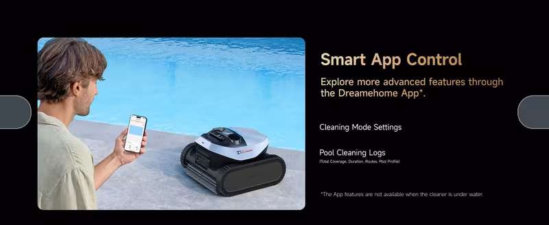 z1 pro cordless robotic pool cleaner lifi remote control 8000 gph suction horizontal cleaning auto retrieval automatic pool vacuum for above in ground pools version Product details 14