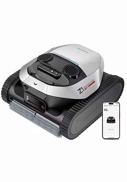 z1 pro cordless robotic pool cleaner lifi remote control 8000 gph suction horizontal cleaning auto retrieval automatic pool vacuum for above in ground pools version Product details 20