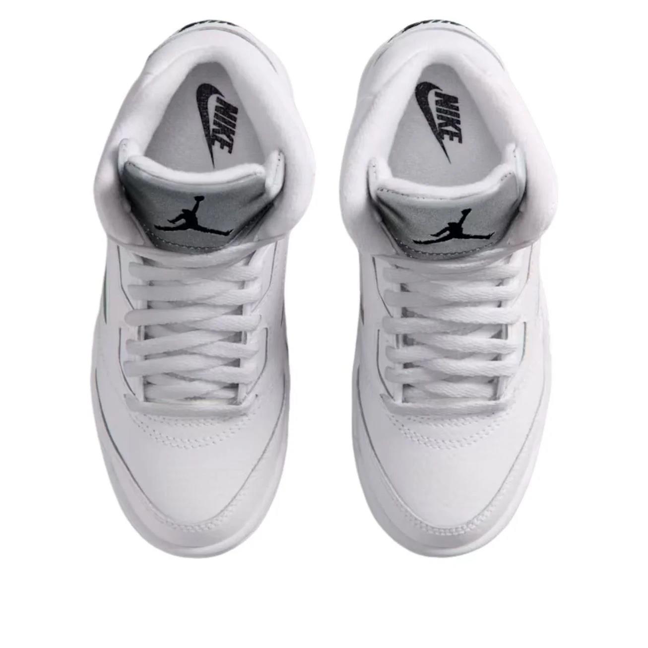 Jordan 5 Retro White Metallic (2026) (PS) HQ7979-103 & TD HQ7981-103 New Sneakers