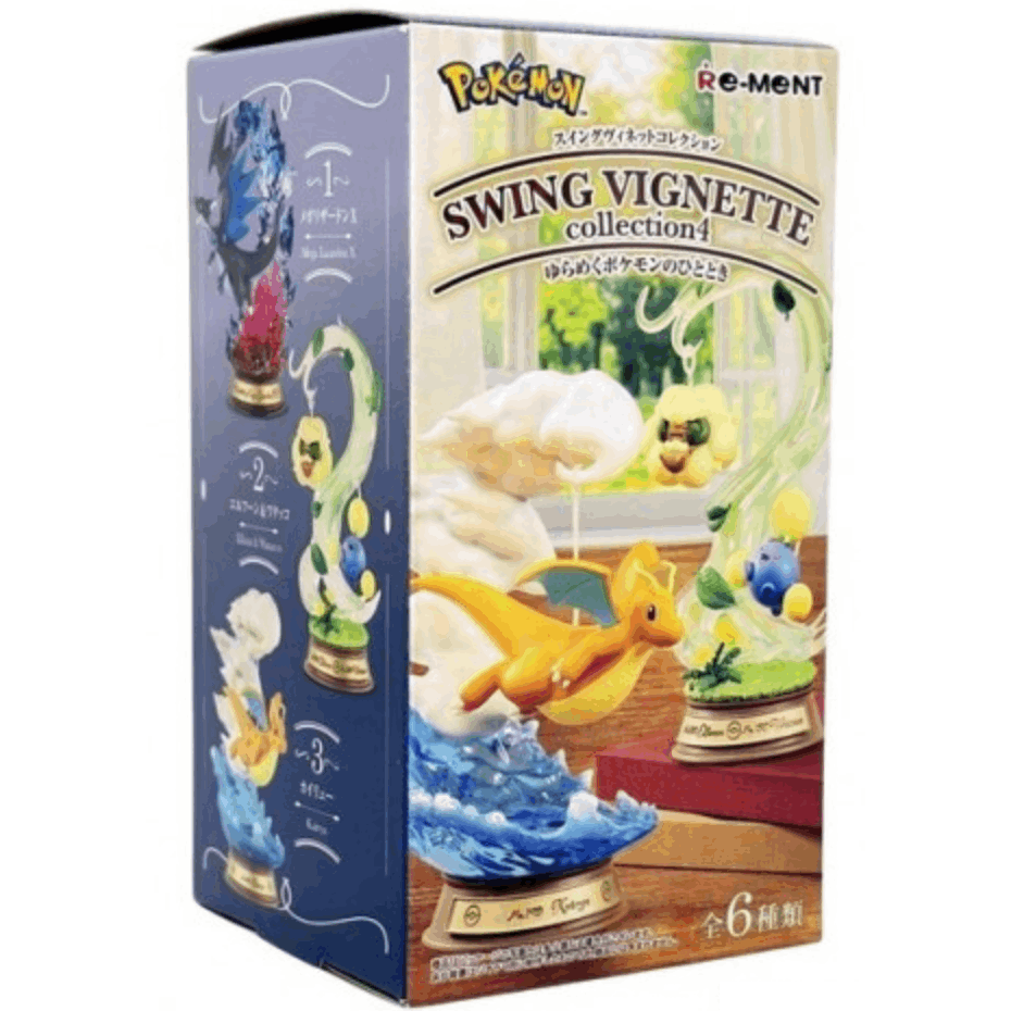 TEMU Swing Vignette V4 Series Blind Box 1pc - Random Design - Cute Kawaii Figure Desktop Ornament