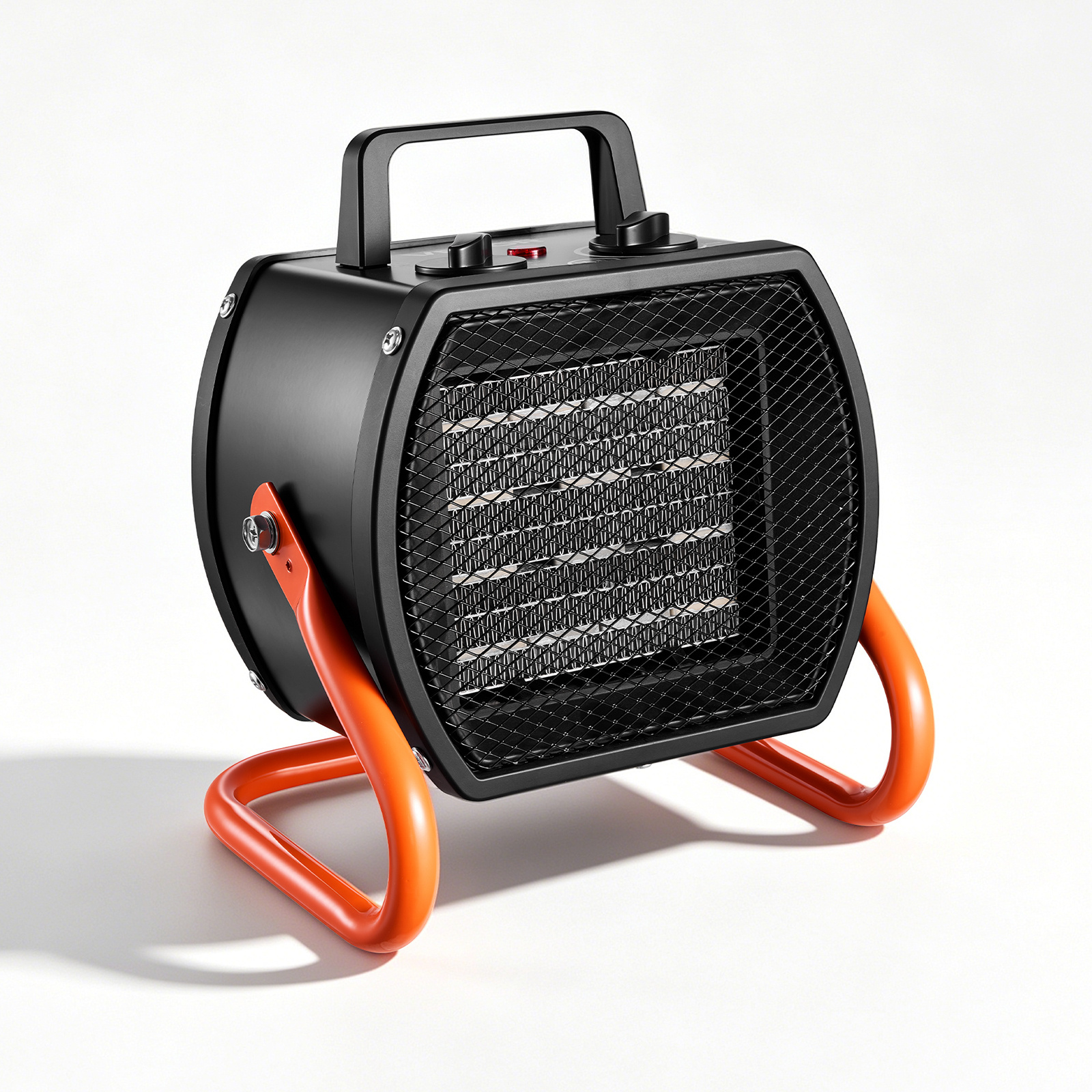 TEMU Vevor Greenhouse Heater, 1500w Electric Ptc Space Heater With Fan, Low & High Heat , 40° Adjustable Angle, Protection, Portable For Grow Tent,
