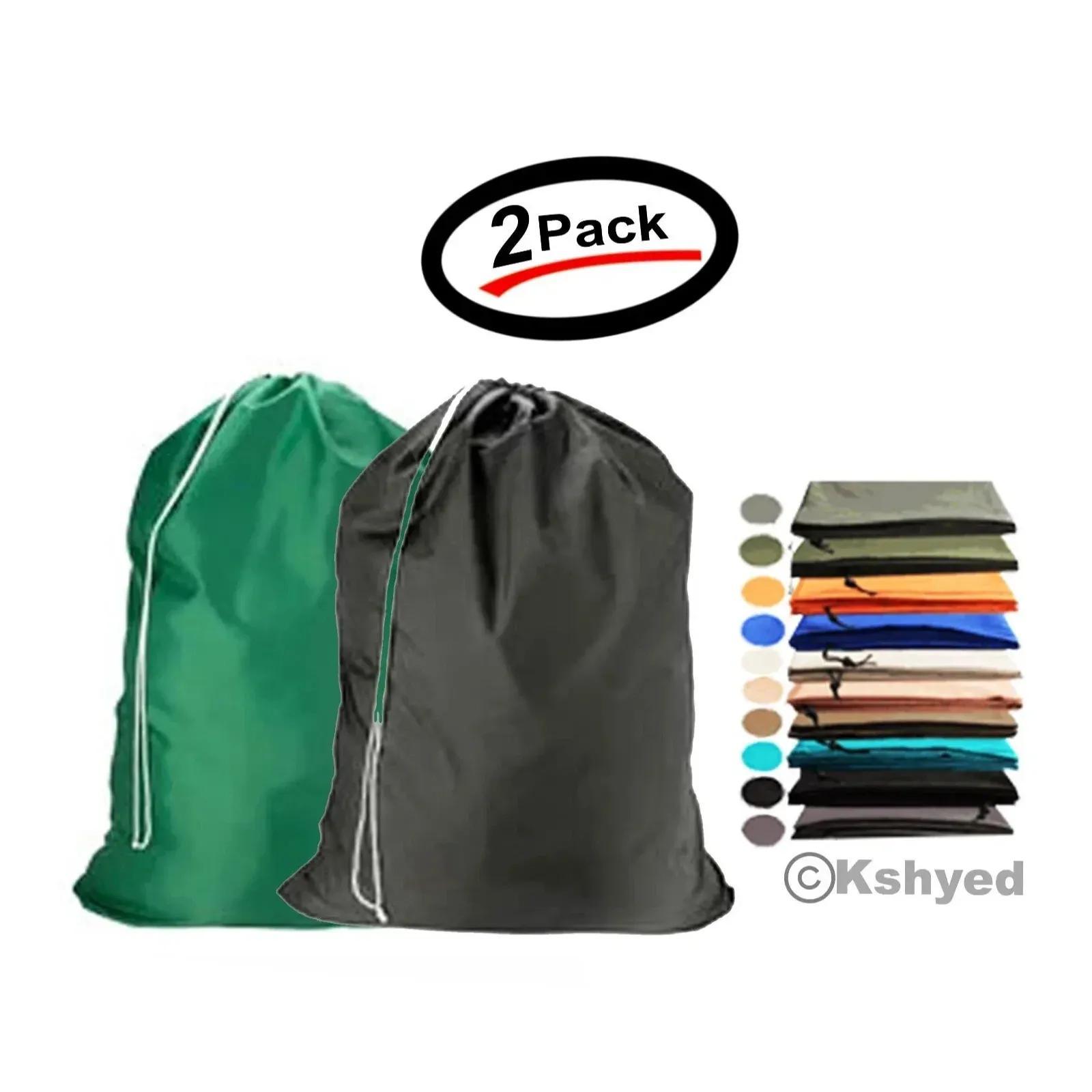 TEMU Large Laundry Bag Washable Heavy Duty Locking Drawstring Bag 29"x40" (2 Pack) - Household Supplies & Cleaning Laundry Supplies