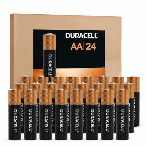 48 24 pcs duracell aa batteries year ideal for clocks radios and toys single use