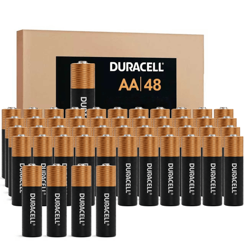 item picture 48 24 pcs duracell aa batteries year ideal for clocks radios and toys single use