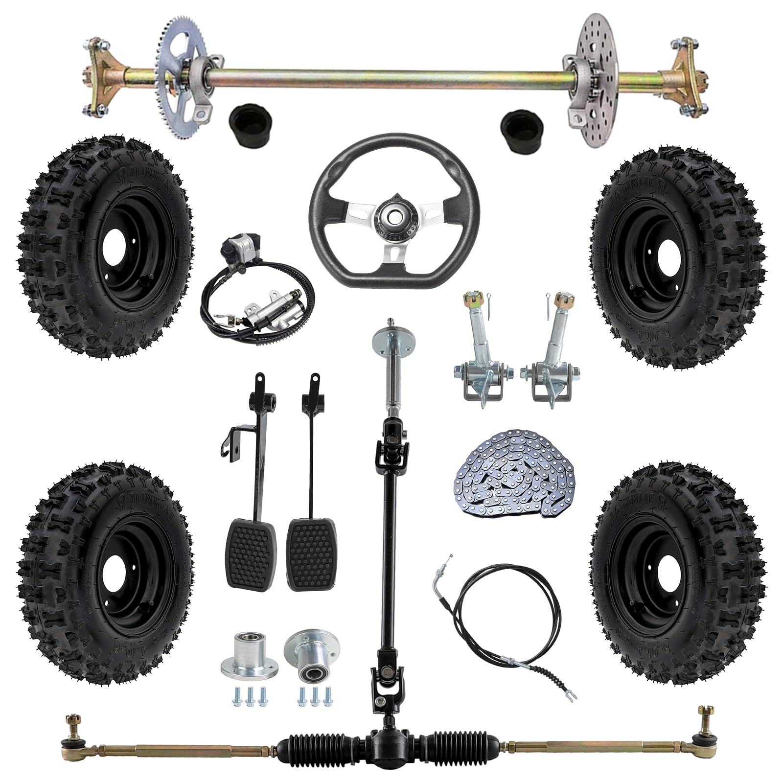 go kart kit set sold on Temu United States