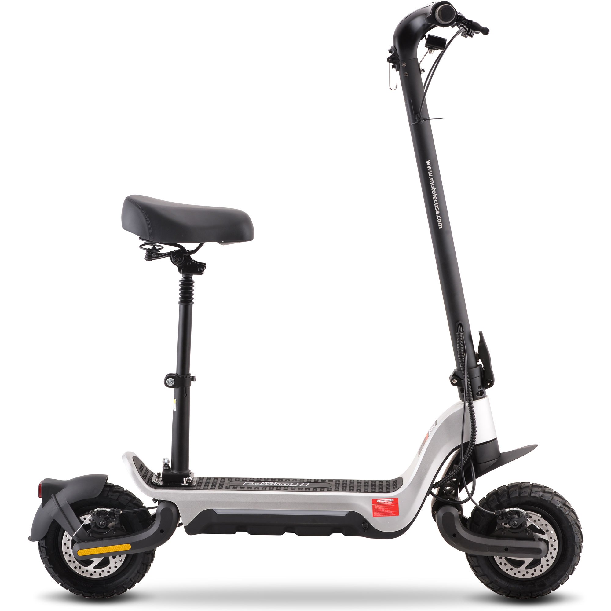 fury 48v 1000w lithium electric scooter silver Product details 5