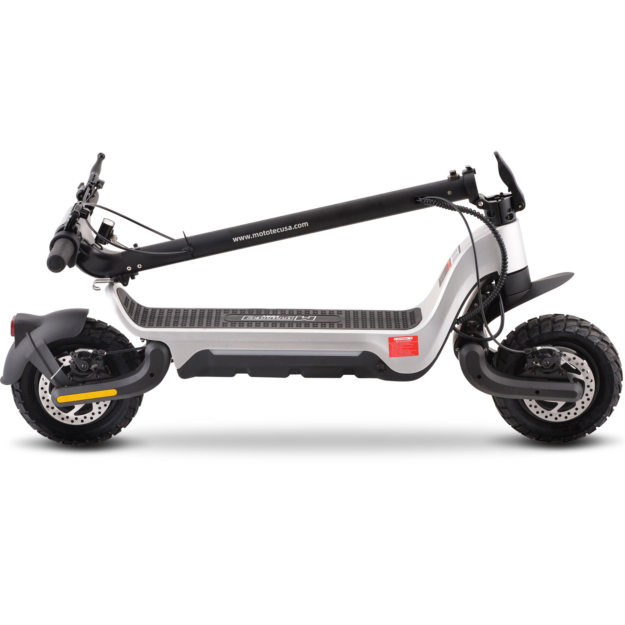 fury 48v 1000w lithium electric scooter silver Product details 6