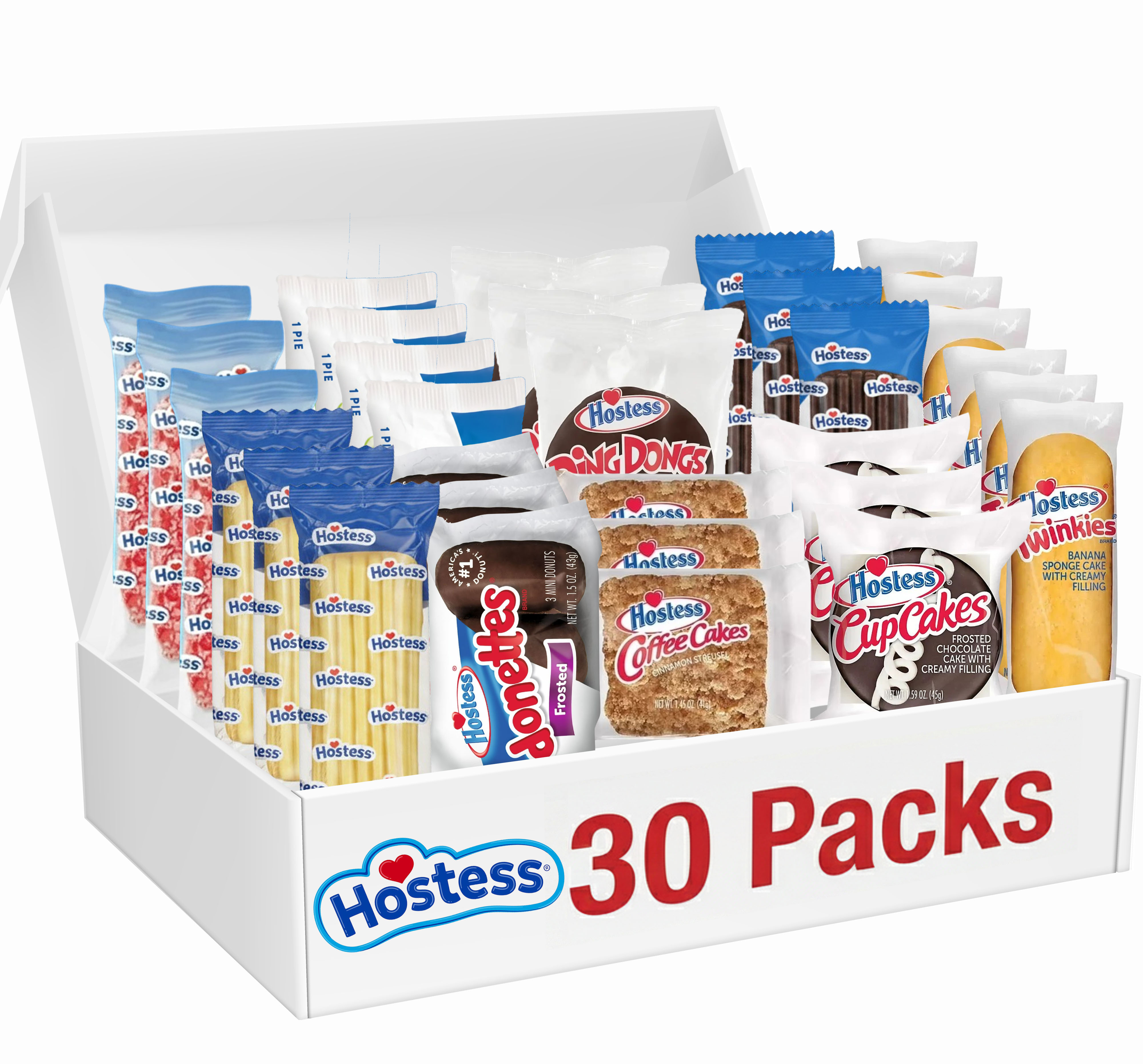 hostess cakes count individually wrapped single serve pastry snacks assorted mini cakes for travel offices gifts assortment may Product details 0