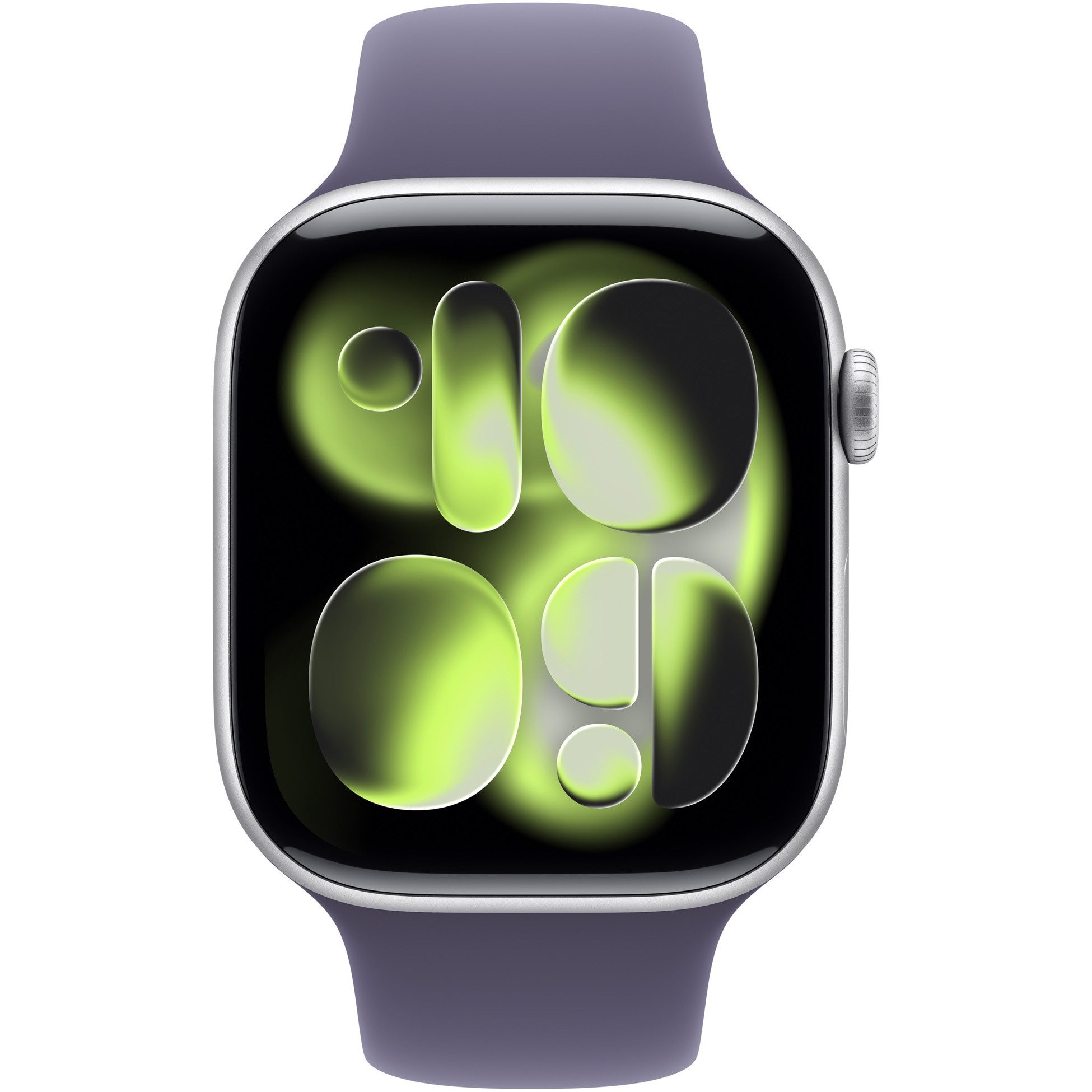 watch series 11 46mm gps cellular aluminum silver with medium large purple sport band original box accessories premium Product details 0