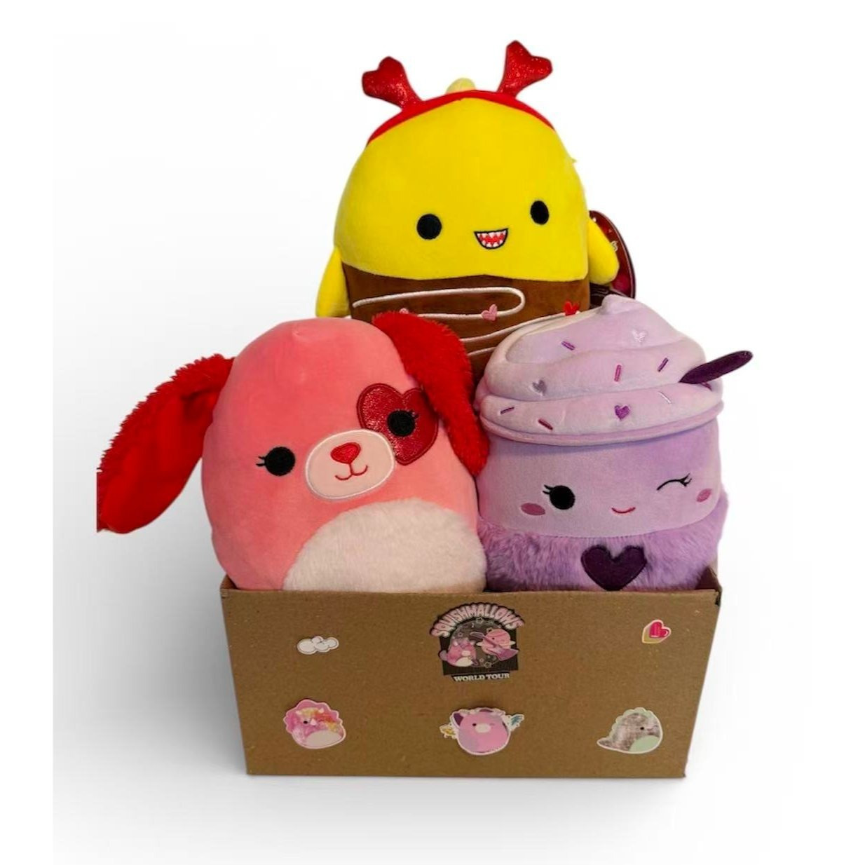   official   8 plush 3 mystery pack collectible soft   stuffed animal toy styles will   that   three 8 plush