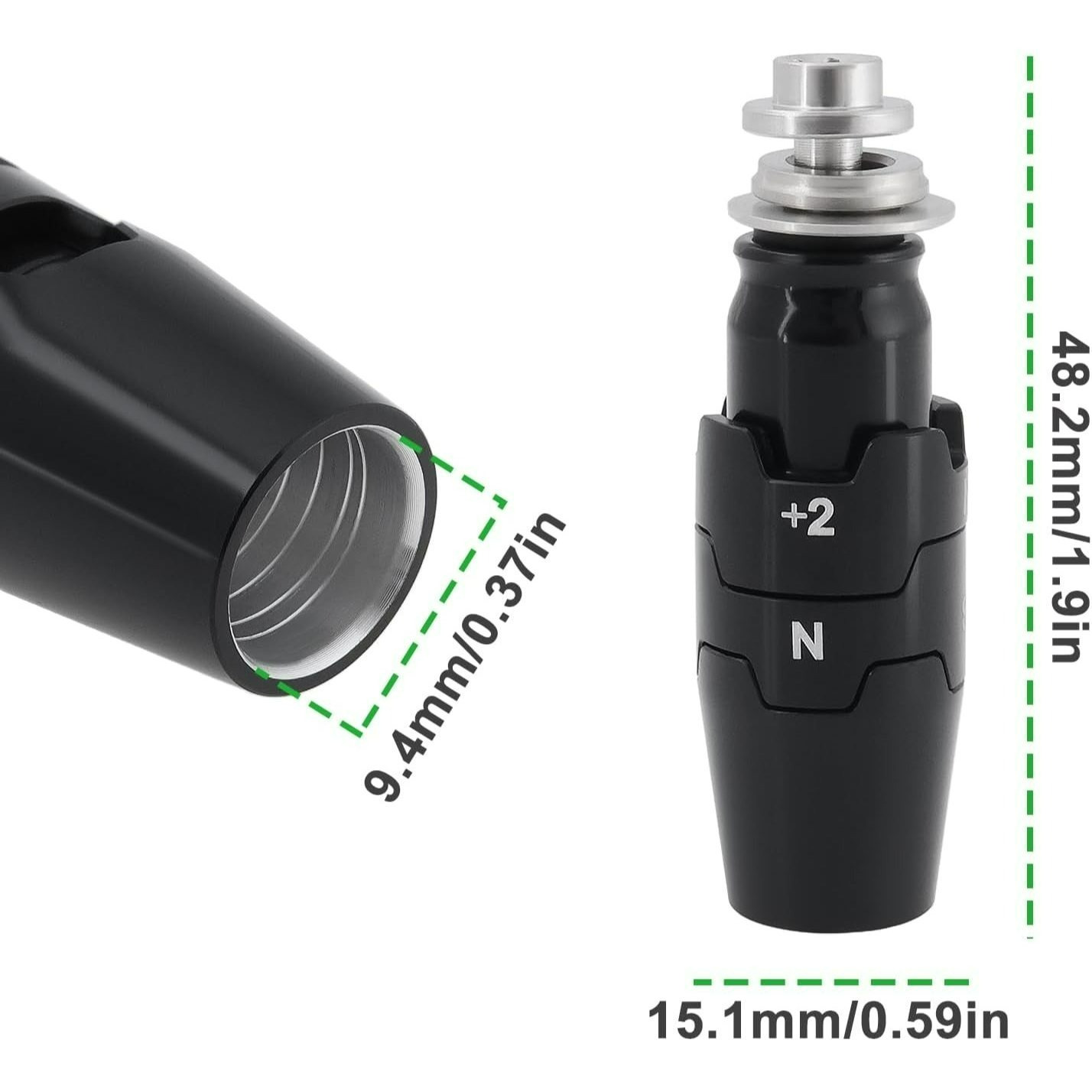 cigarette lighter adapter sleeve motor shaft adapter sleeve sold on Temu United States
