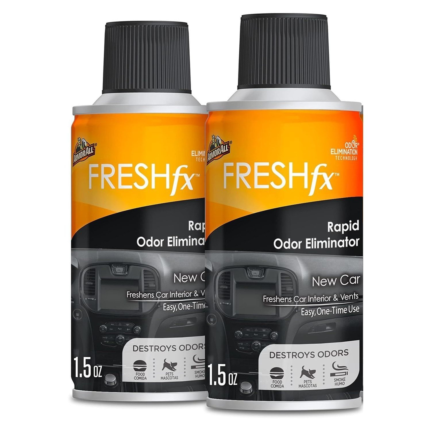 TEMU Armor All Rapid Odor Eliminator, New Car, 2 Pack