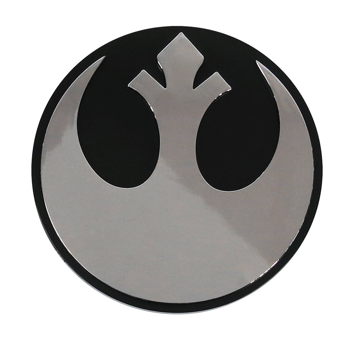 Star Chrome Car Emblem