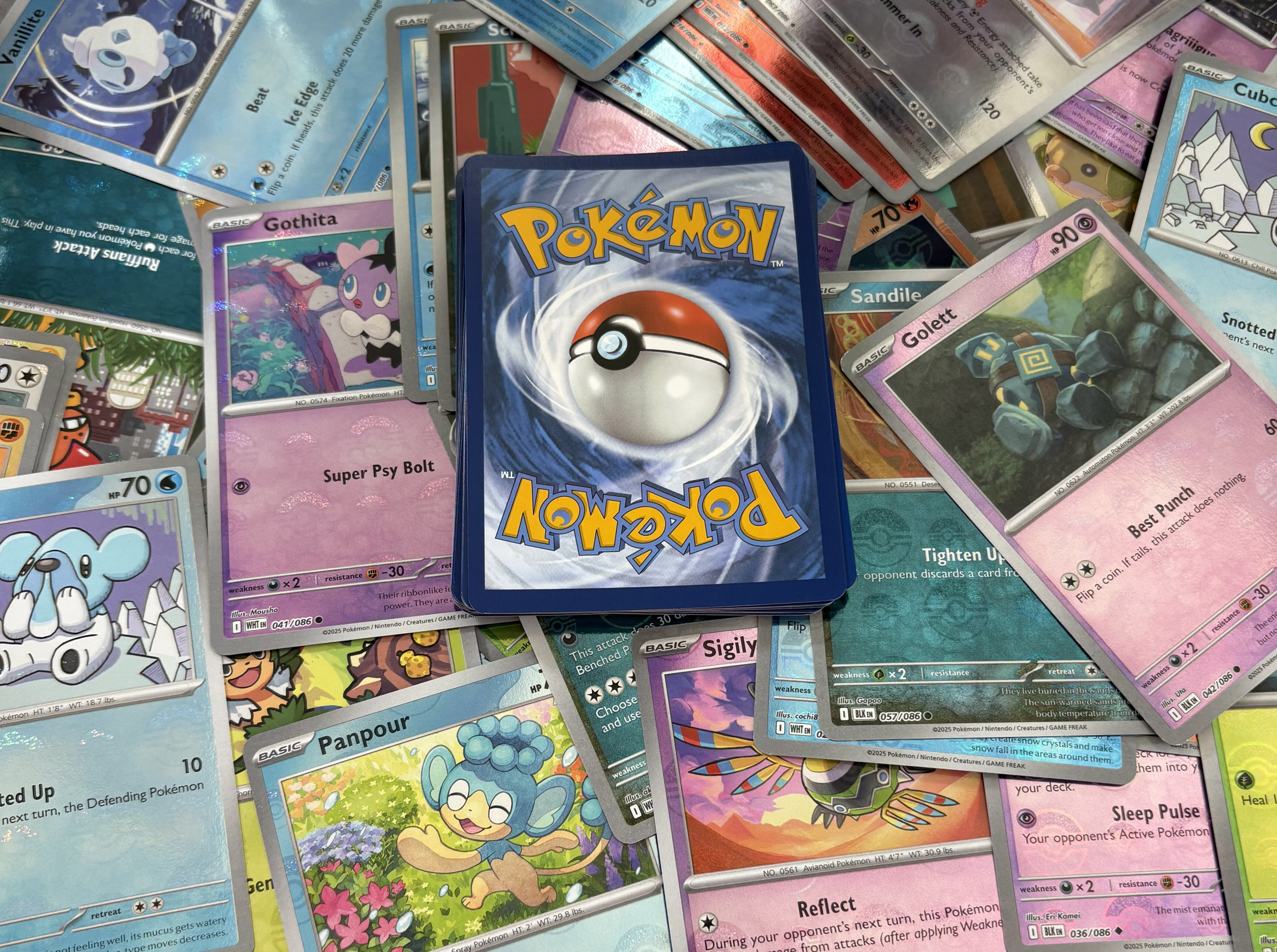 Pokemon Poke Ball Special 5 Card Lot No Duplicates 100% authentic