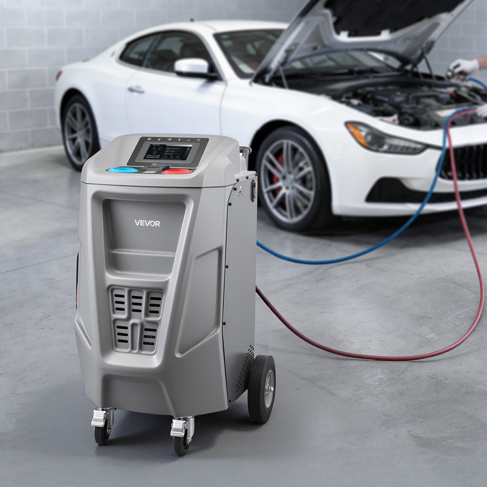 fully automatic refrigerant recovery machine for   98 5   7 inch     vacuum and   machine for standard and high   a   Product details 7