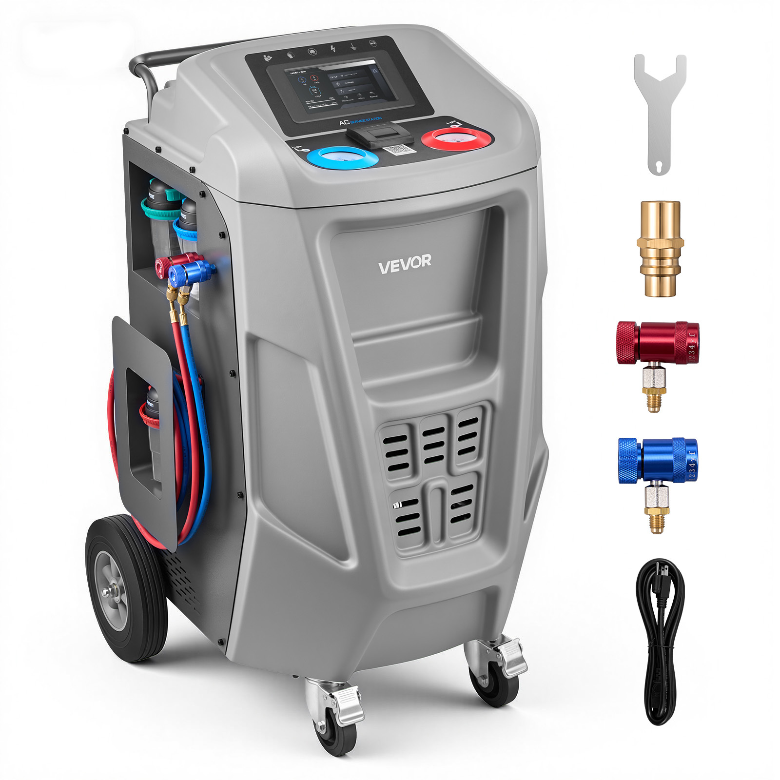 fully automatic refrigerant recovery machine for   98 5   7 inch     vacuum and   machine for standard and high   a   Product details 1