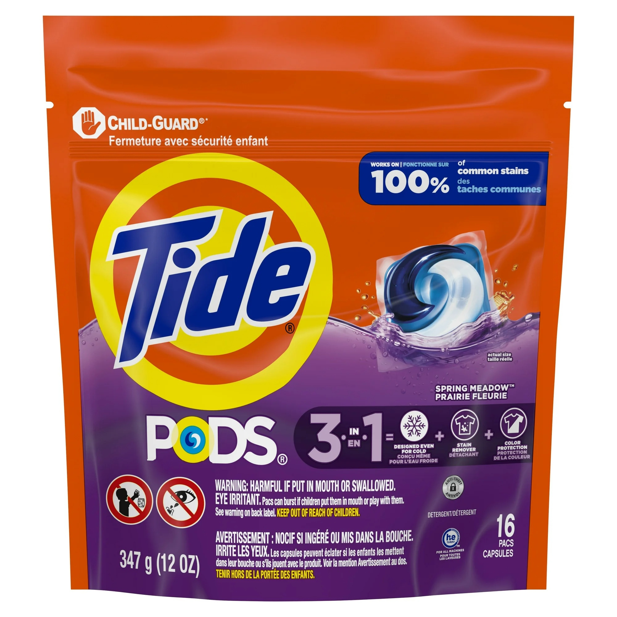   pods   detergent packs   scent 16 count
