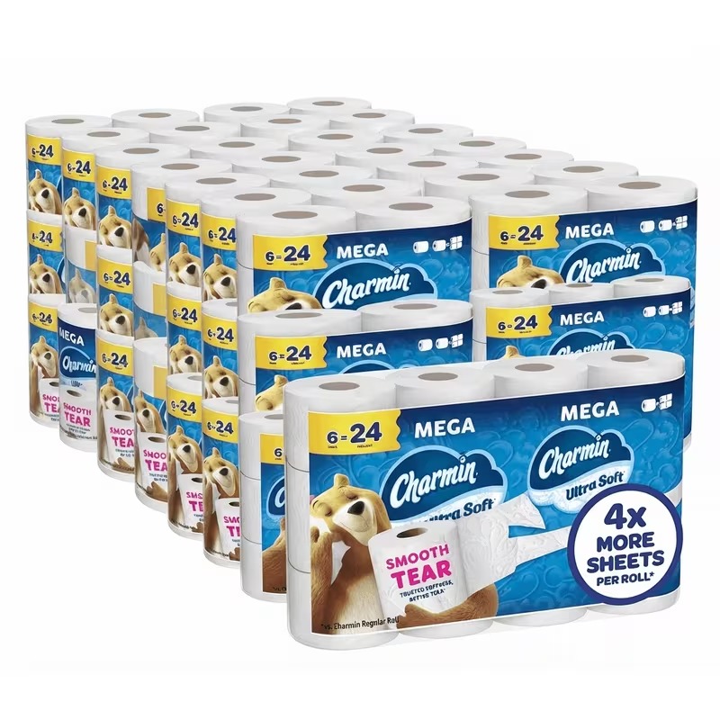 TEMU Toilet Paper, 6 Number Of Rolls Sheets 1248